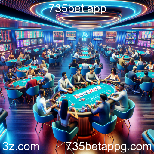 Explorando as Salas de Poker no 735bet App